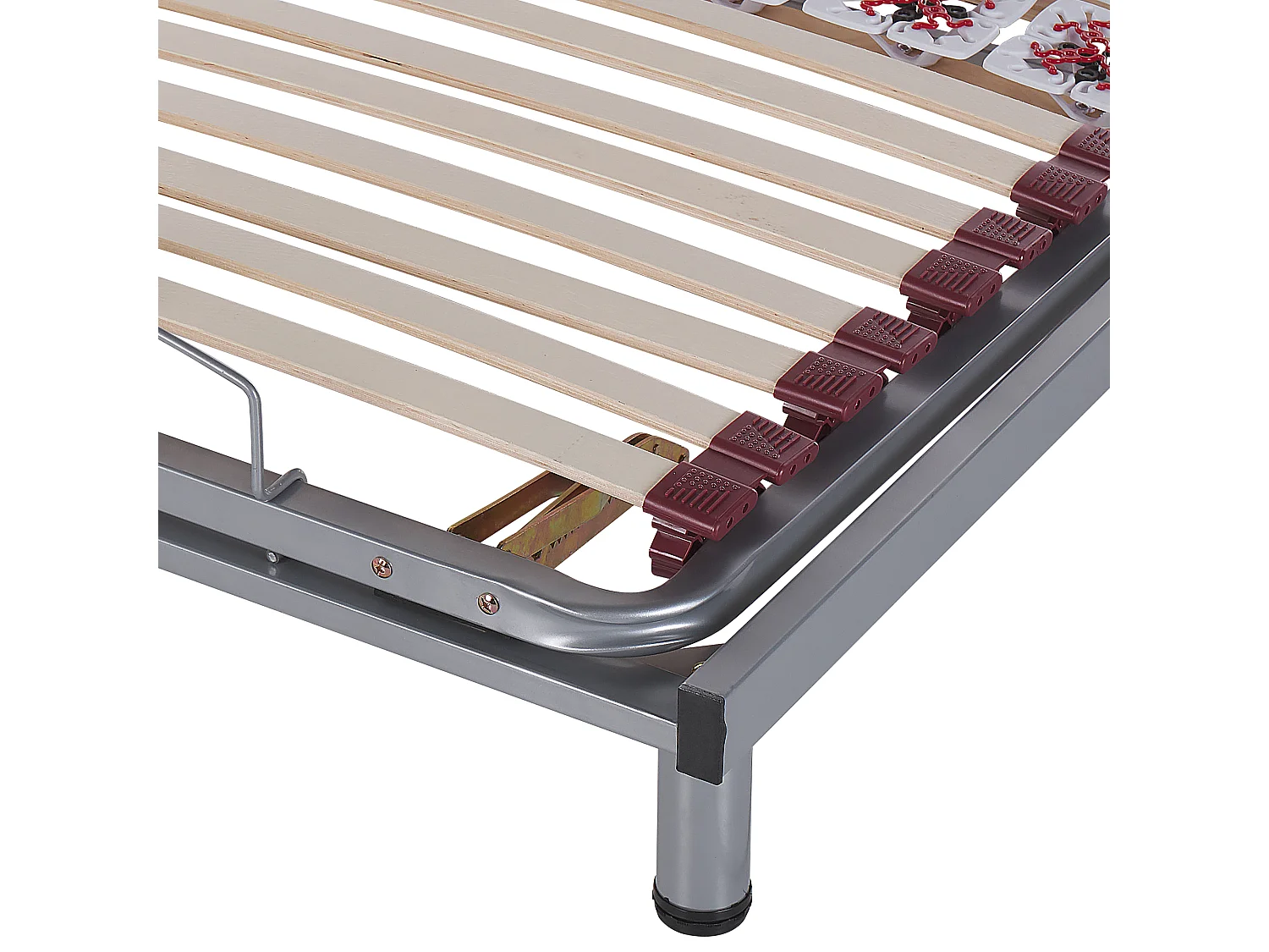 Sommier à réglage manuel MOON 90 x 200 cm Argenté