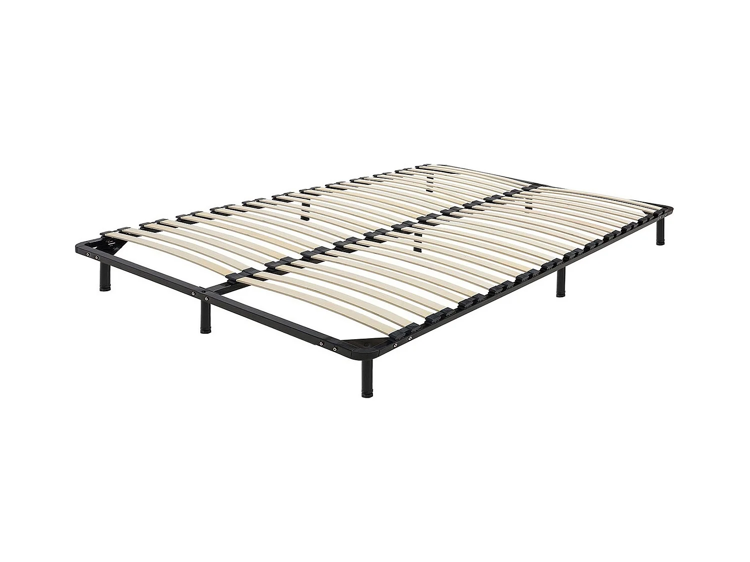 Base letto a doghe freestanding COMBOURG 140 x 200 cm