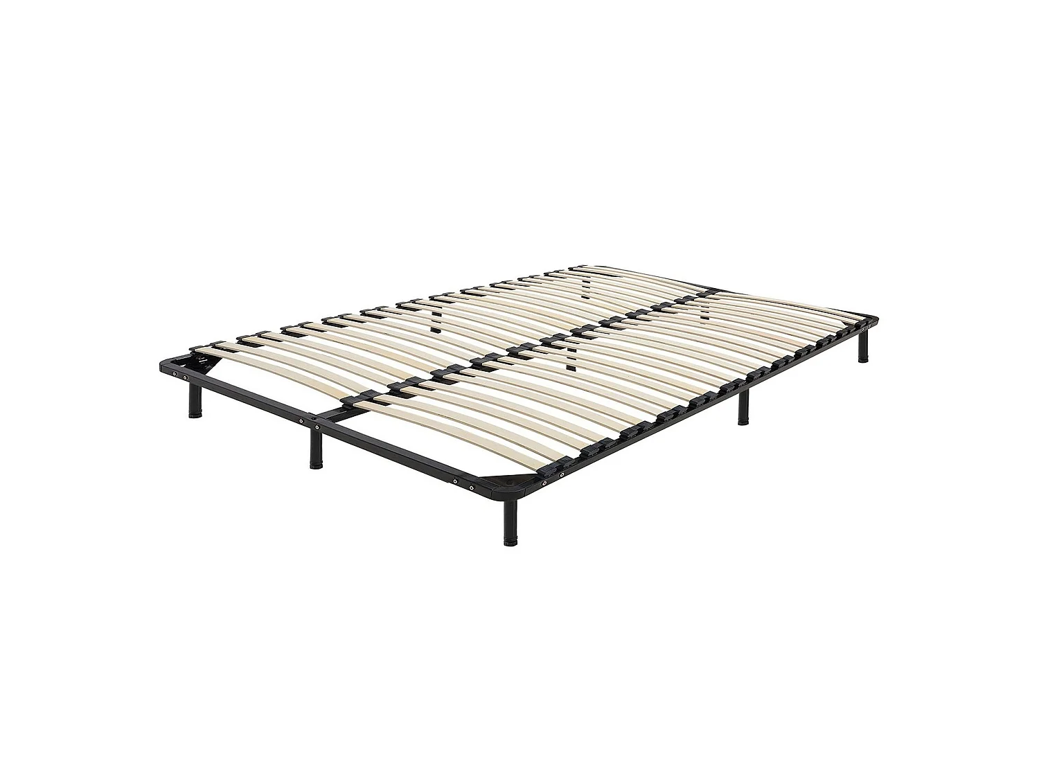 Freestanding Slatted Bed Base COMBOURG 140 x 200 cm (EU Double)