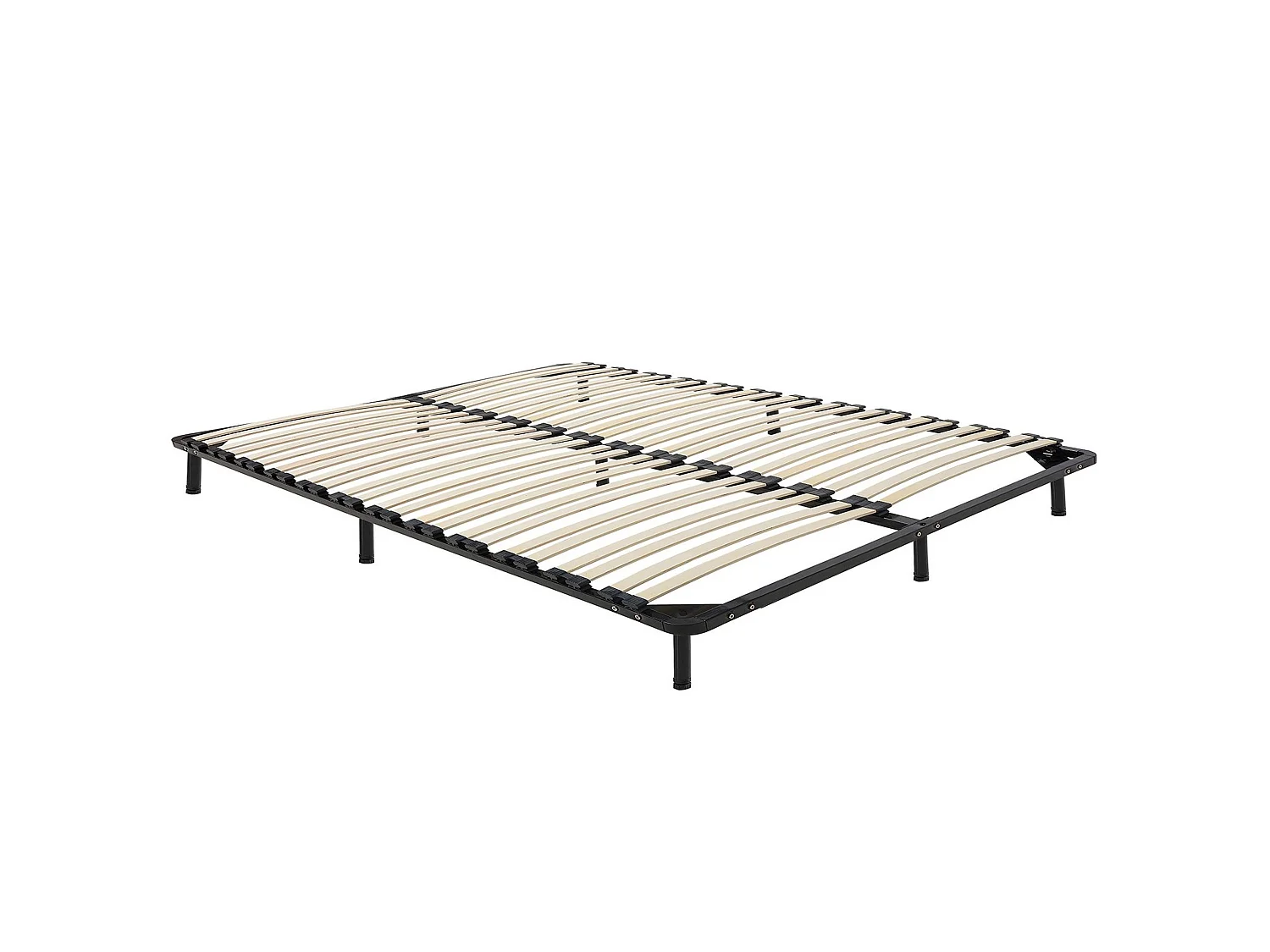 Freestanding Slatted Bed Base COMBOURG 140 x 200 cm (EU Double)