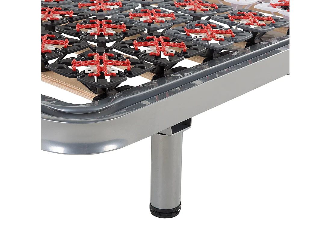 Lattenrost elektrisch verstellbar 90x200 cm grau Star