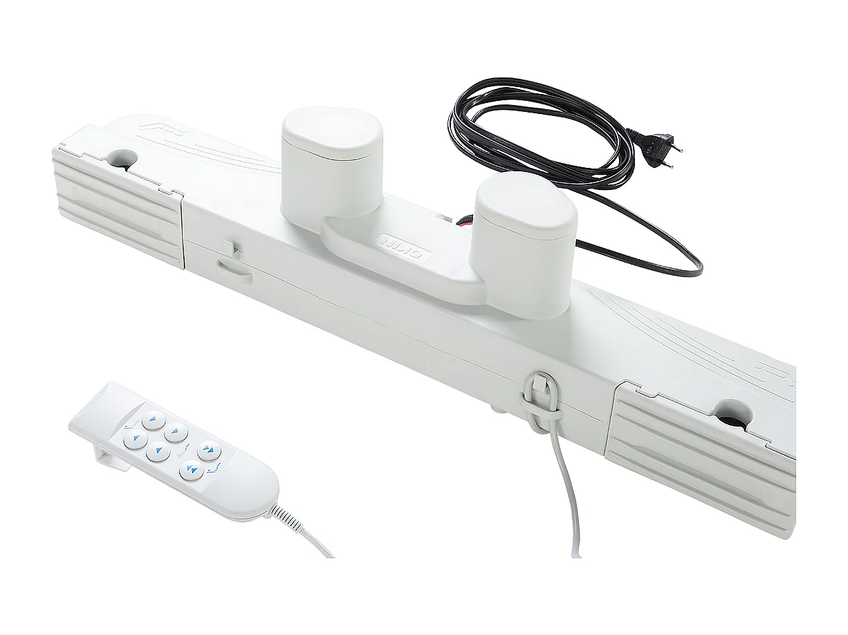 Lattenrost elektrisch verstellbar 90x200 cm grau Star