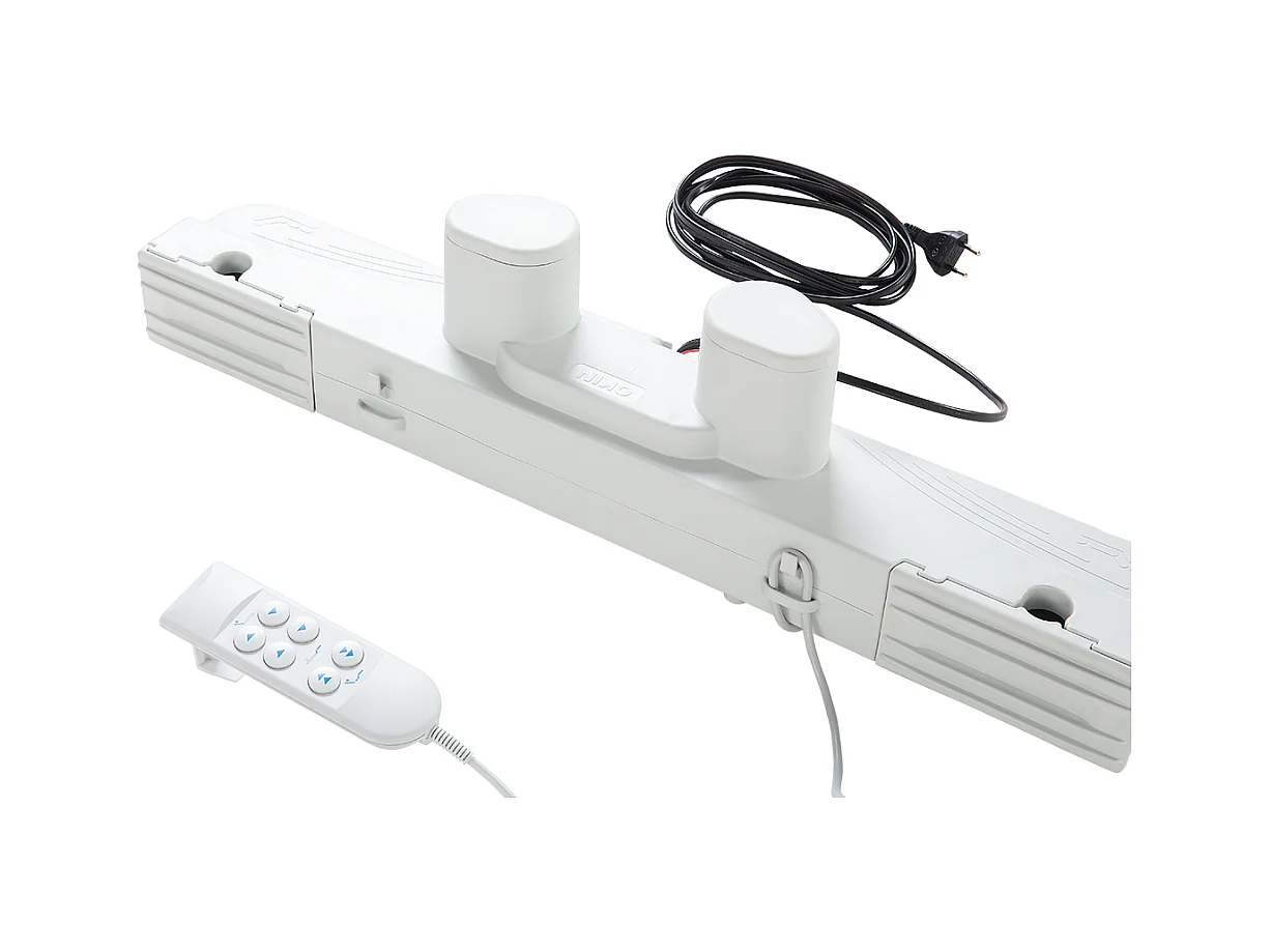 Rete del letto regolabile elettricamente STAR 90 x 200 cm Grigio