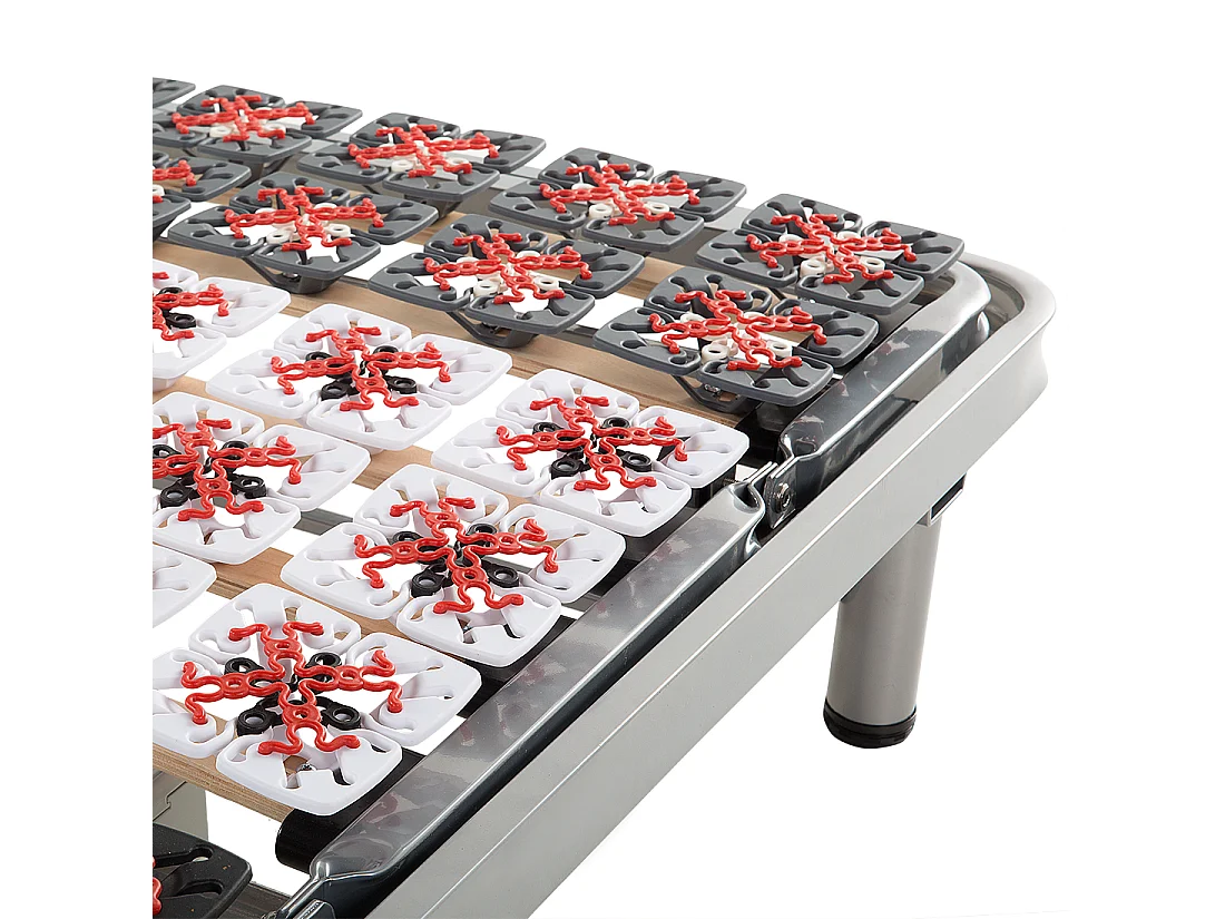 Lattenrost elektrisch verstellbar 90x200 cm grau Star