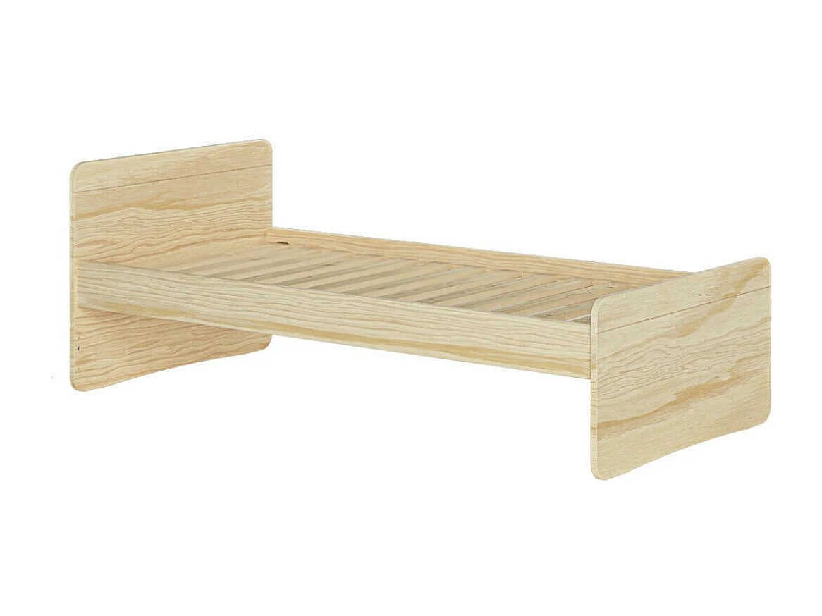 Lit enfant 90x200 cm bois massif bois LILOW