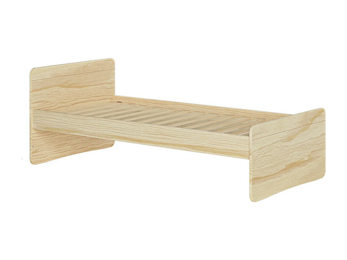 Lit enfant 90x200 cm bois massif bois LILOW