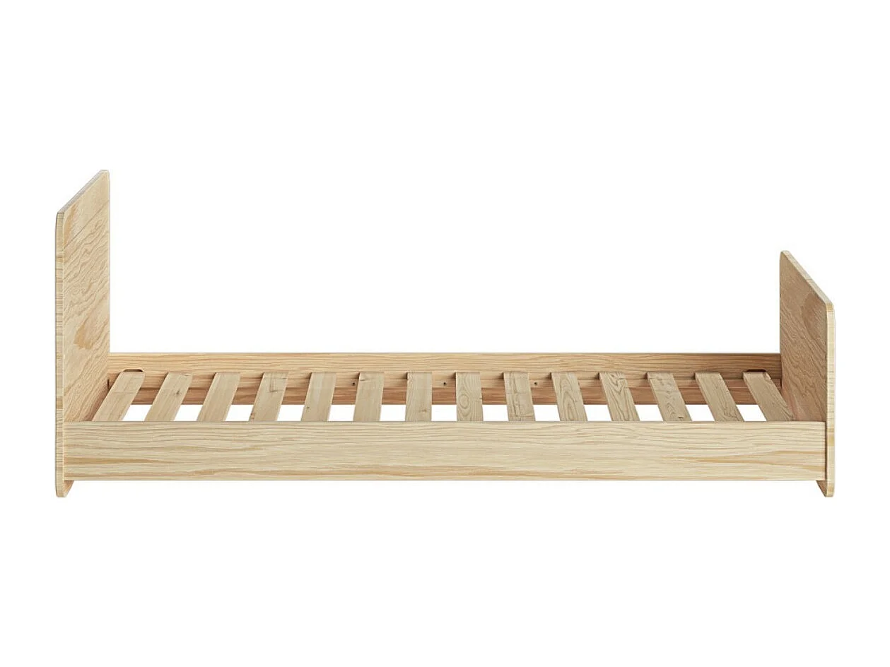 Lit enfant 90x200 cm bois massif bois LILOW