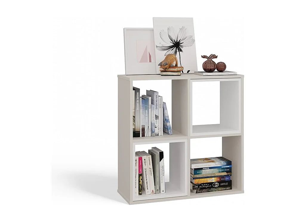 Marion - Scaffale per armadio funzionale Scaffale per camera da letto/ufficio/soggiorno - Dimensioni: 75x74x30 - contenitore per libri