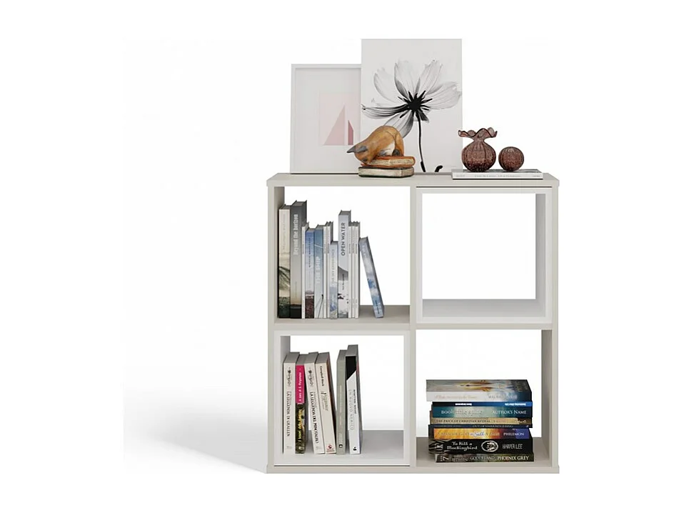 Marion - Scaffale per armadio funzionale Scaffale per camera da letto/ufficio/soggiorno - Dimensioni: 75x74x30 - contenitore per libri