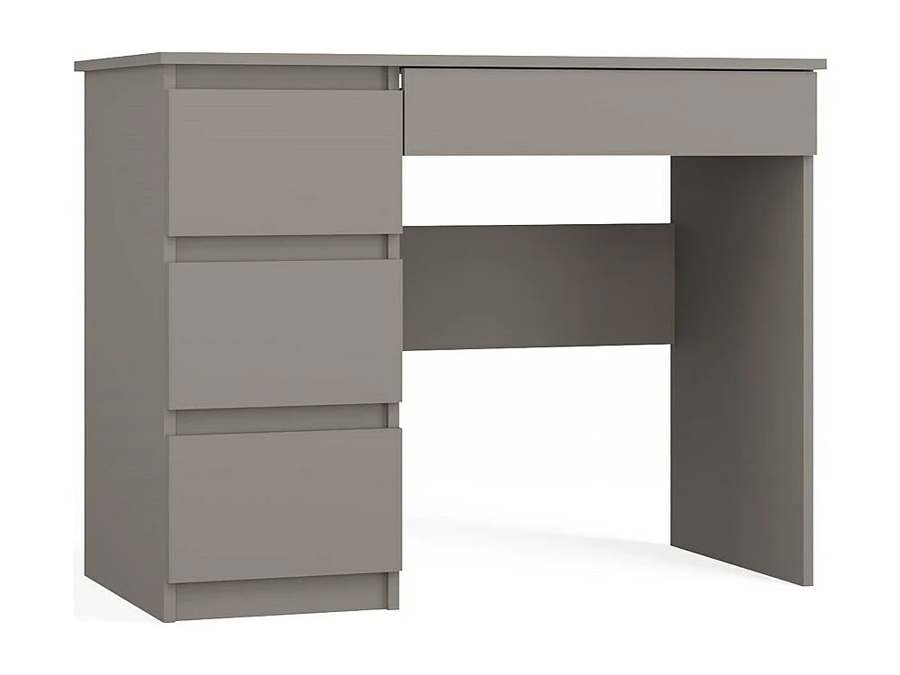 MESO - Escritorio izquierdo despacho/habitación juvenil estilo moderno - 98x51x76 - 4 cajones