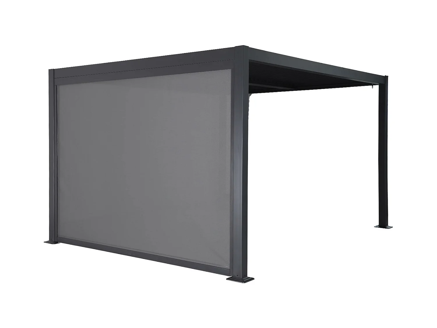 Toldo de 3m para pérgola palace antracita