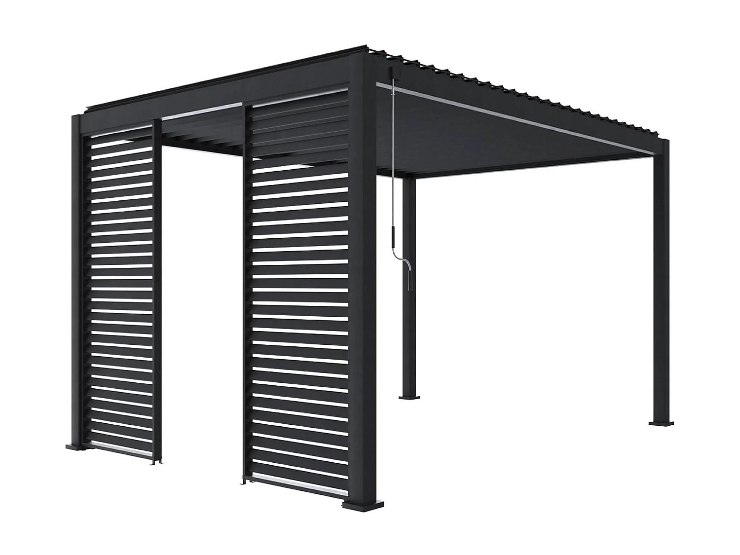 Persiana in alluminio da 100cm per pergola a lamelle triomphe,