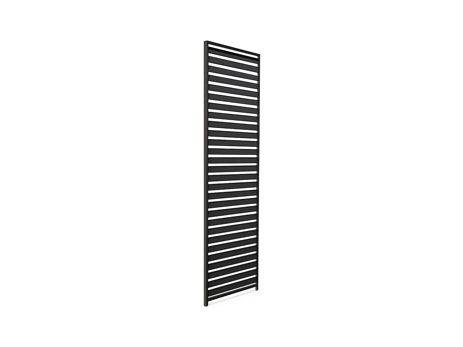 Persienne 100cm pour pergola bioclimatique Triomphe. panneau brise vue. côté 3m. aluminium. anthracite