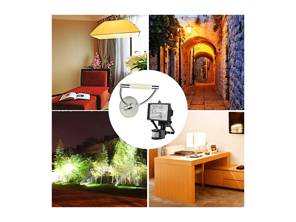 LED lamp R7s Dimbaar 118mm 11W ø23mm 1280lumen 3000k