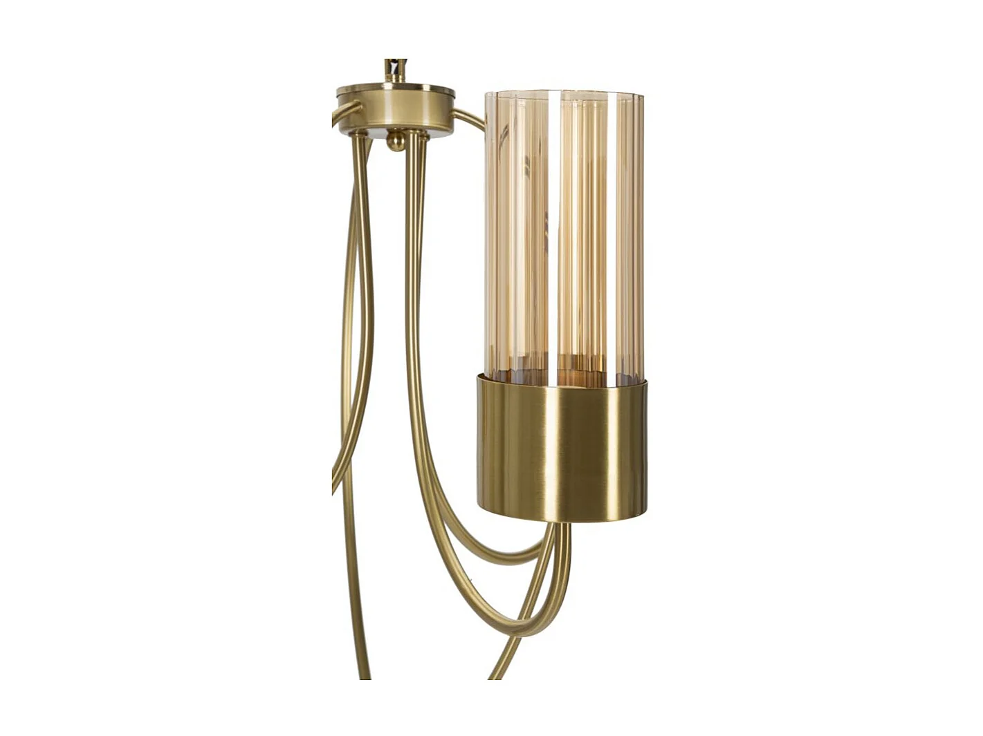 Lampe Suspension 3 Têtes "Versailles" 60cm Or