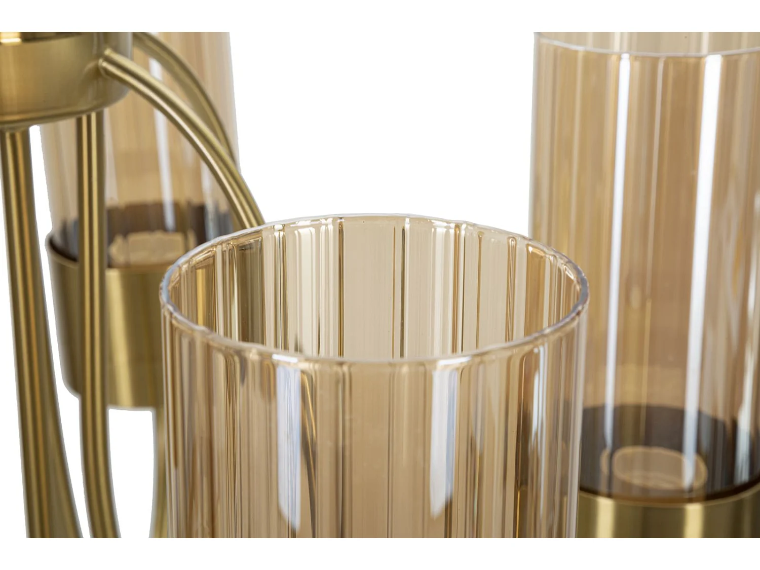 Lampe Suspension 5 Têtes "Versailles" 60cm Or