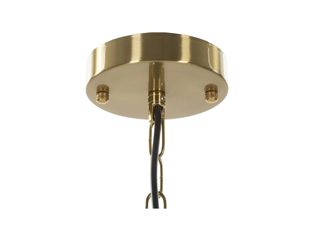 Lampe Suspension 5 Têtes "Versailles" 60cm Or