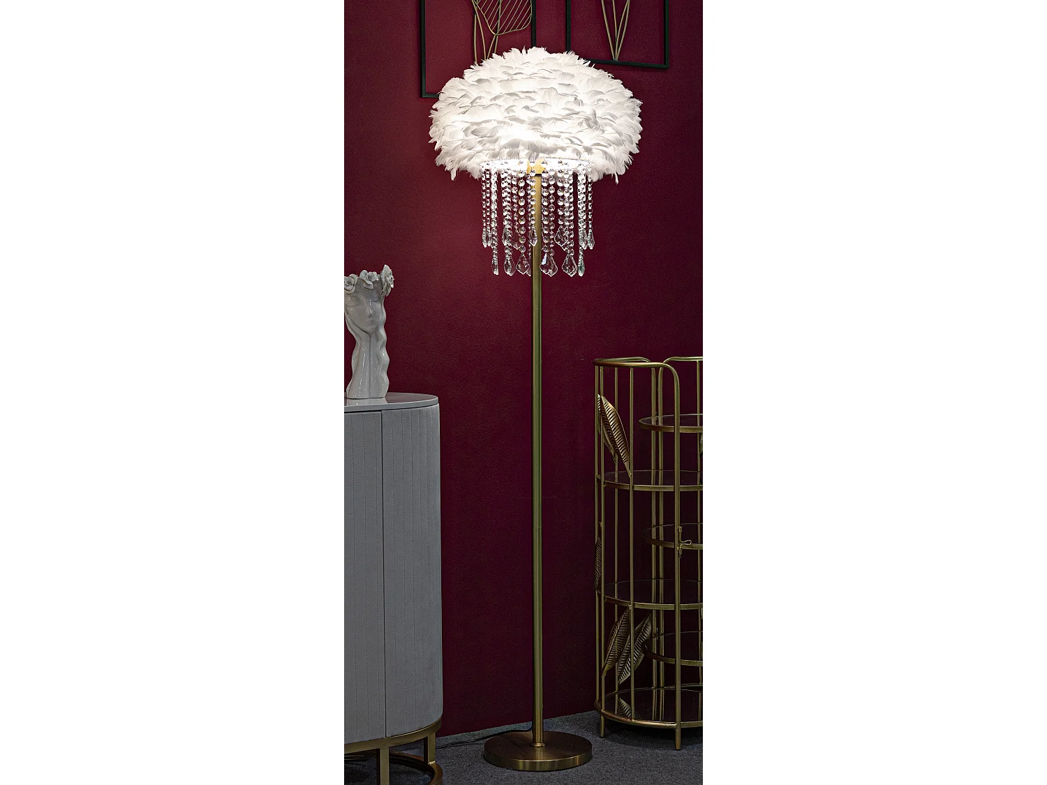 LÂMPADA DE PISO DIAMON CM Ø 40X165