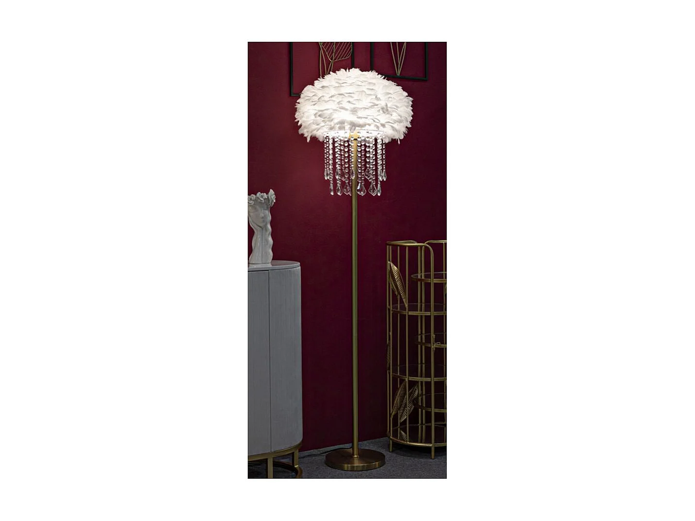 Lampa podłogowa Diamon cm Ø40X165