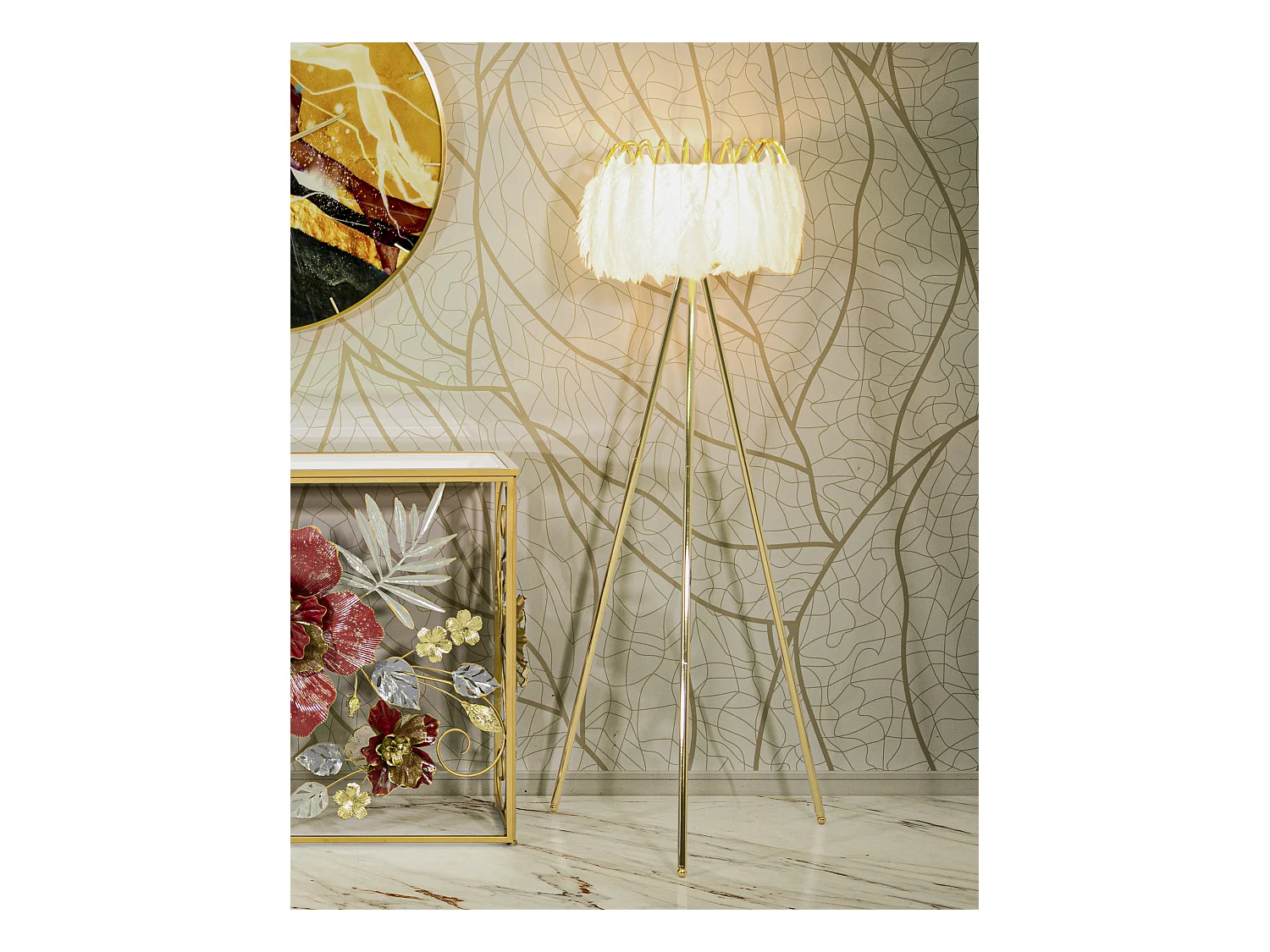 VEREN STANDAARD VLOERLAMP CM Ø 46X147