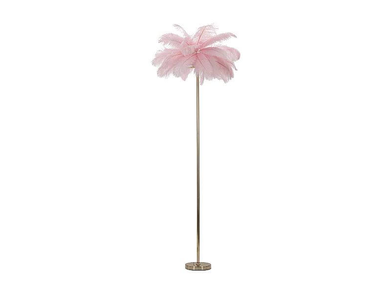 Lampada Da Terra Palm Rosa Cm Ø55X160