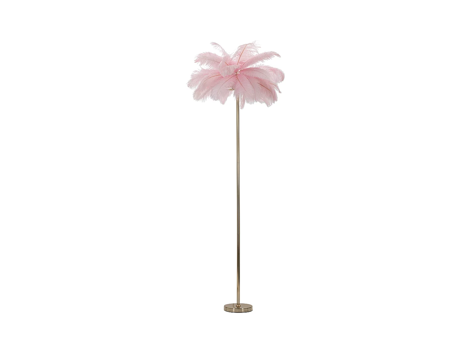 LAMPADAIRE PALMIER ROSE CM d. 55X160