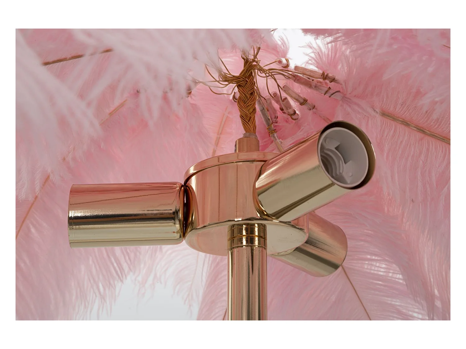 ROZE PALM VLOERLAMP CM Ø 55X160