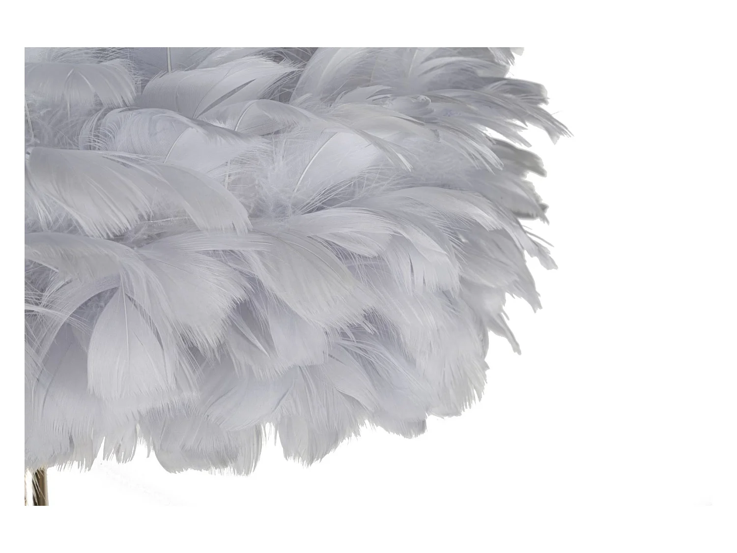 FEATHERS SLIM GRAU STEHLEUCHTE Ø 43X170 CM