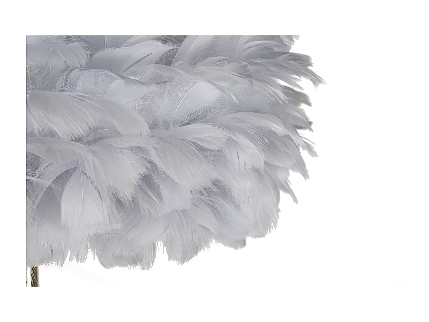 FEATHERS SLIM GRIJZE VLOERLAMP Ø 43X170 CM