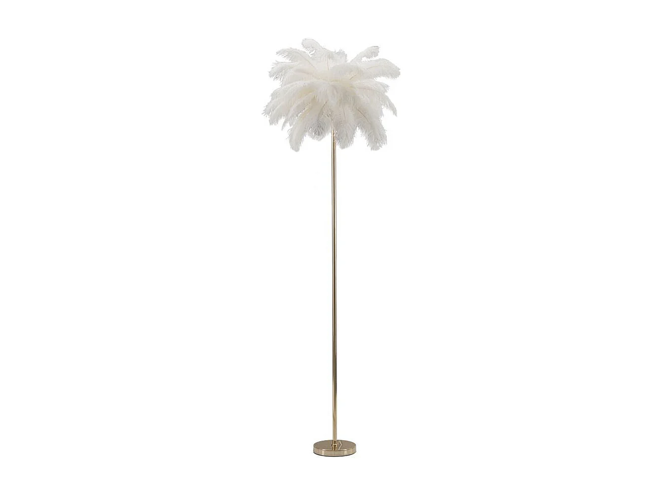 Lampada Da Terra Palm Bianca Cm Ø55X160