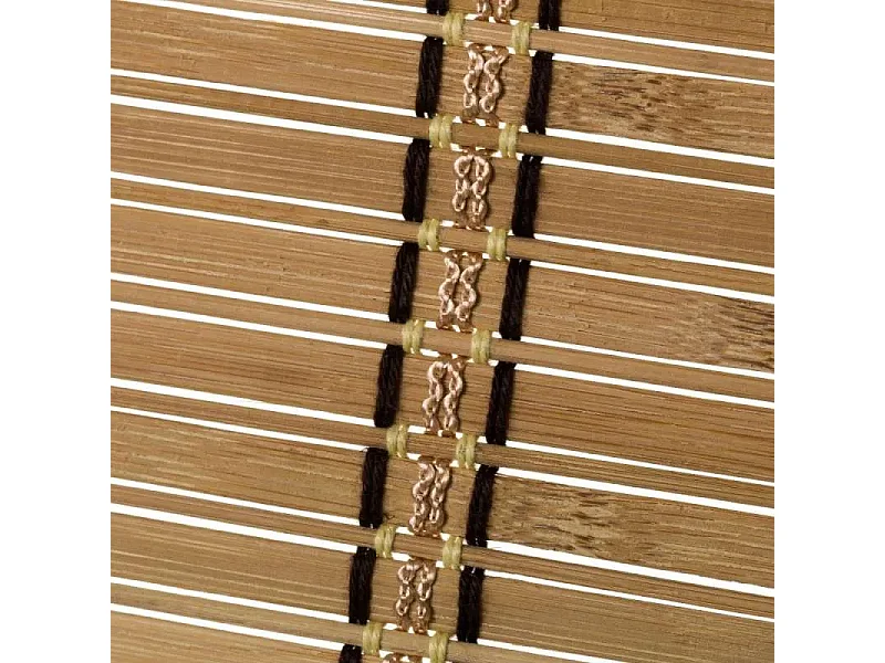 Store enrouleur retrousser de fenêtre en bambou naturel,store à rouleau aveugle,rideau occultant-Longueur 180 x Profondeur 90 x Hauteur 2.5 cm