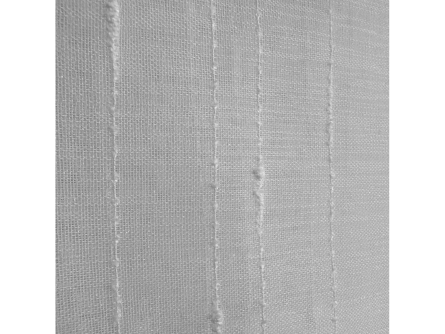 Visillo con ojales para ventana salediza 280x250 cm MAELIS blanco, no Soleil d'ocre