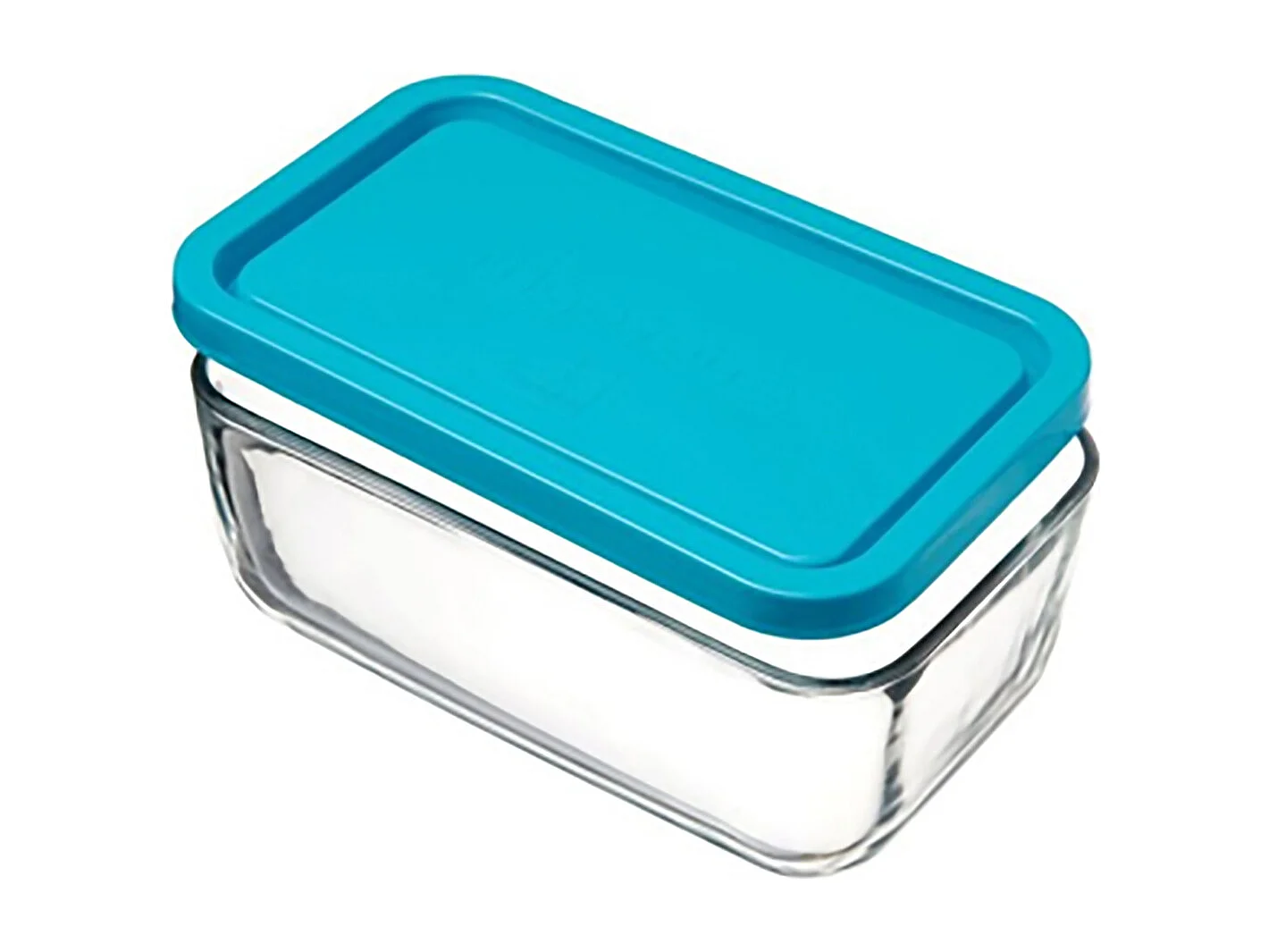 Lot de 12 boîte de conservation rectangulaire avec couvercle hermétique, frigoverre en verre - Longueur 13 x Profondeur 10 x Hauteur 6.6 cm