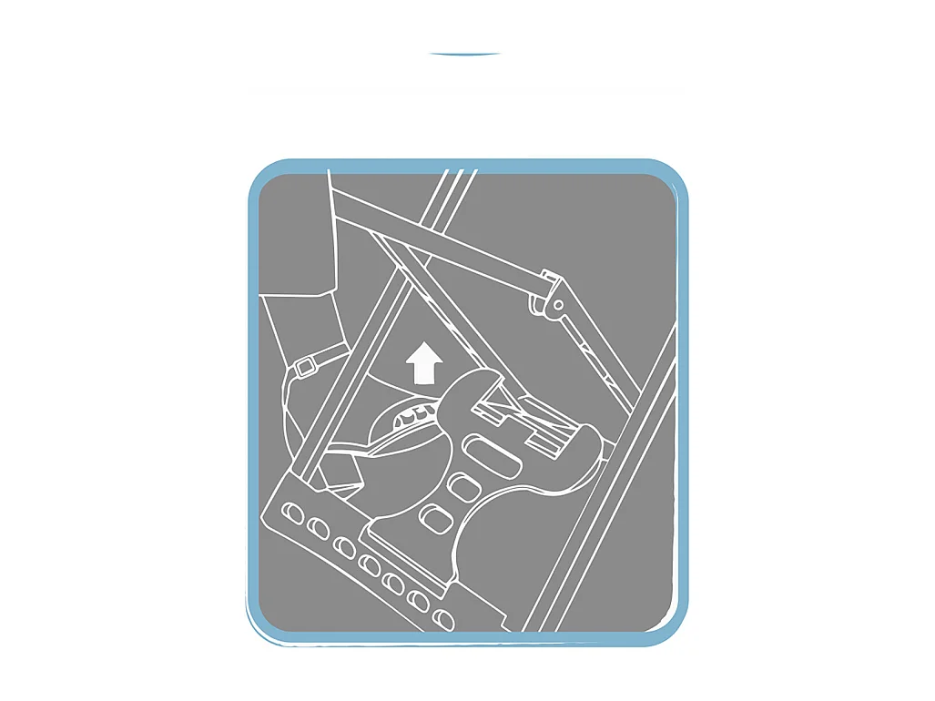 Séche-linge avec ailes, séchoir à linge en résine recyclée à 40 %, étendoir pliable 20 m d'étendage coloris blanc