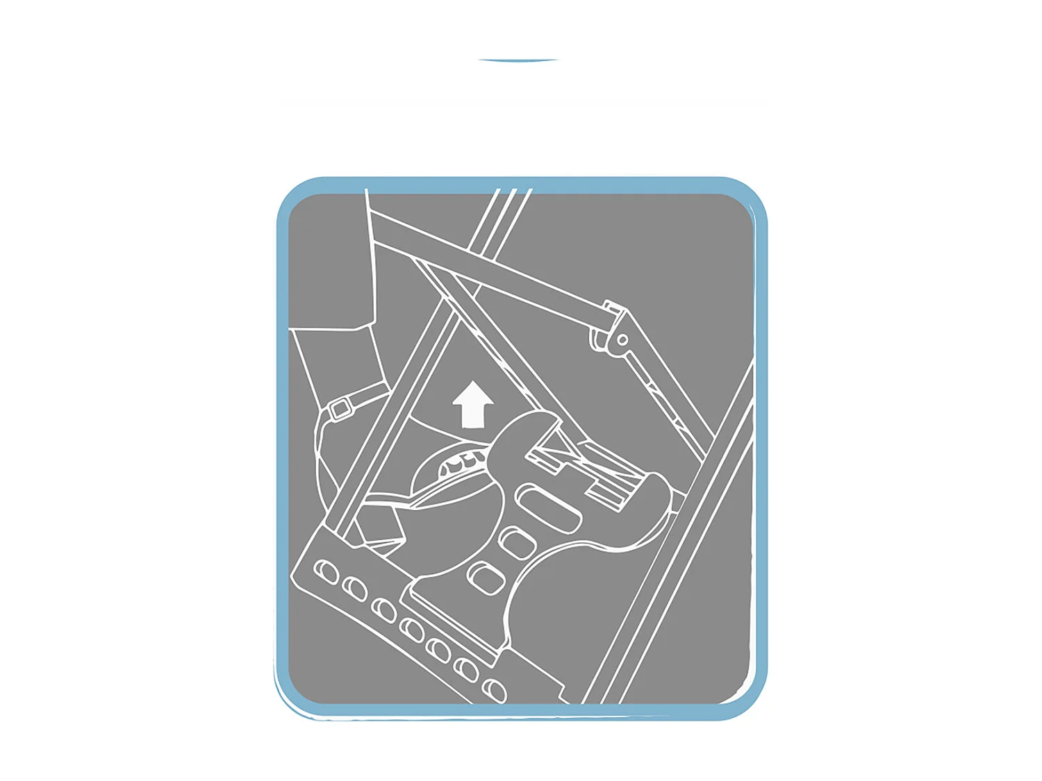 Séche-linge avec ailes, séchoir à linge en résine recyclée à 40 %, étendoir pliable 20 m d'étendage coloris blanc