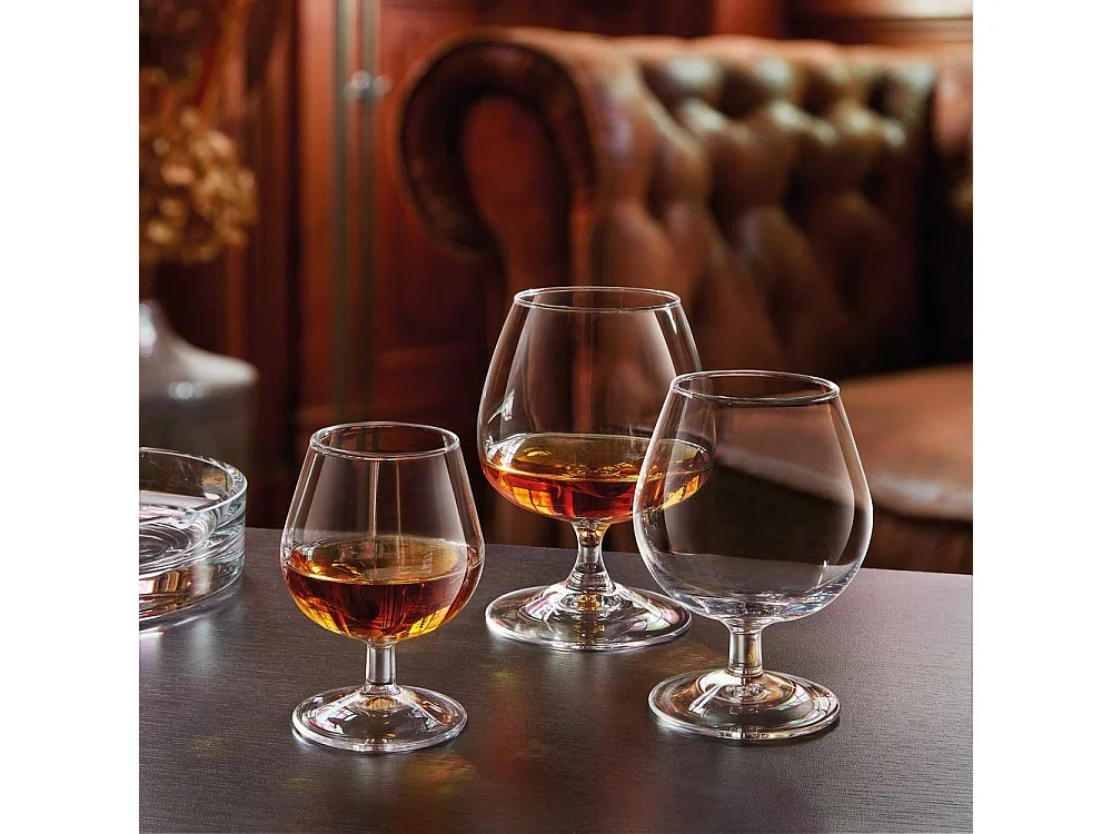 Lot de 6 verre à liqueur, verre à pied, verre dégustation, capacité 25 cl