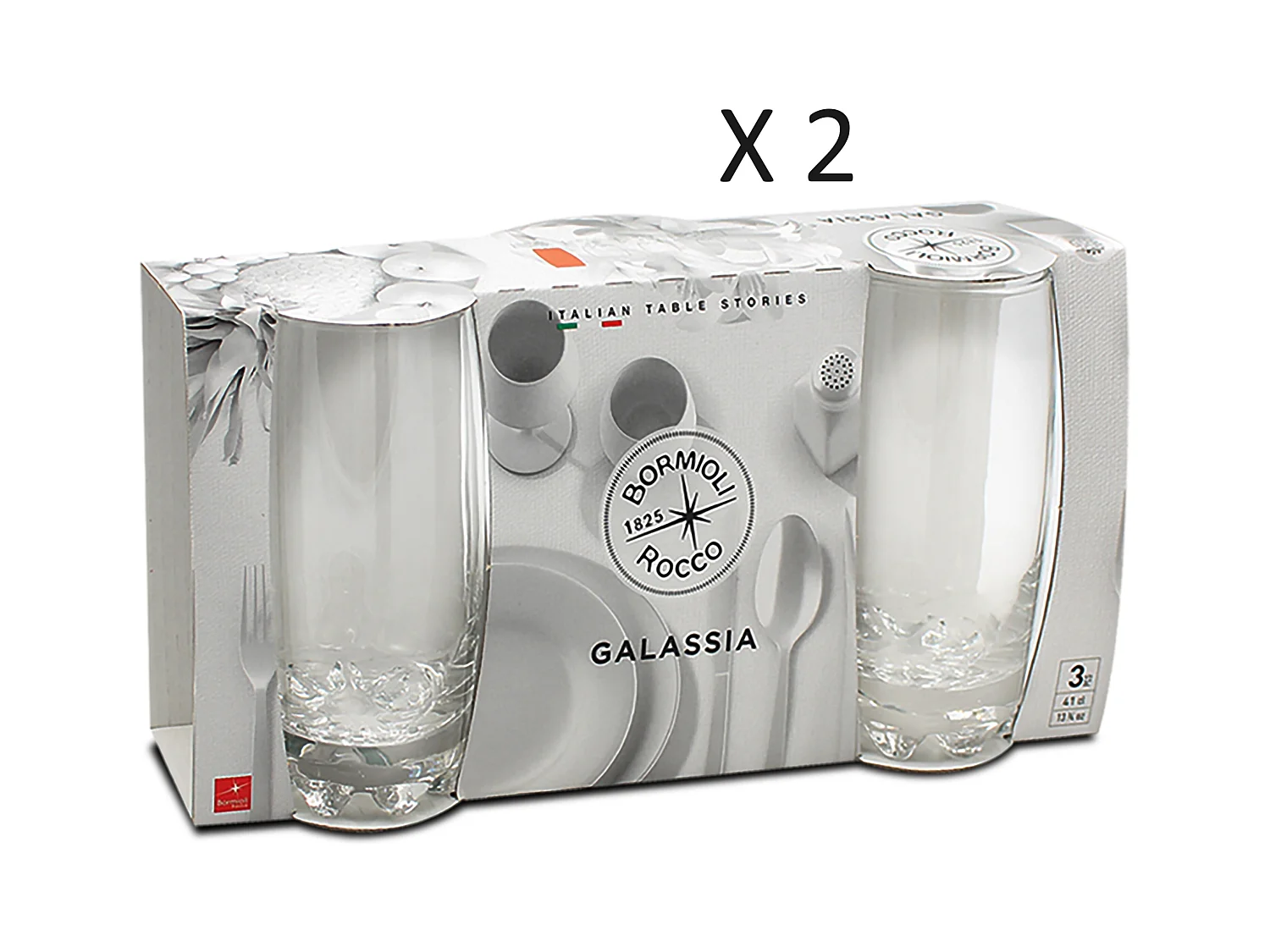 Lot de 6 verre à liqueur, verre dégustation, gobelets à eau en verre, capacité 41 cl