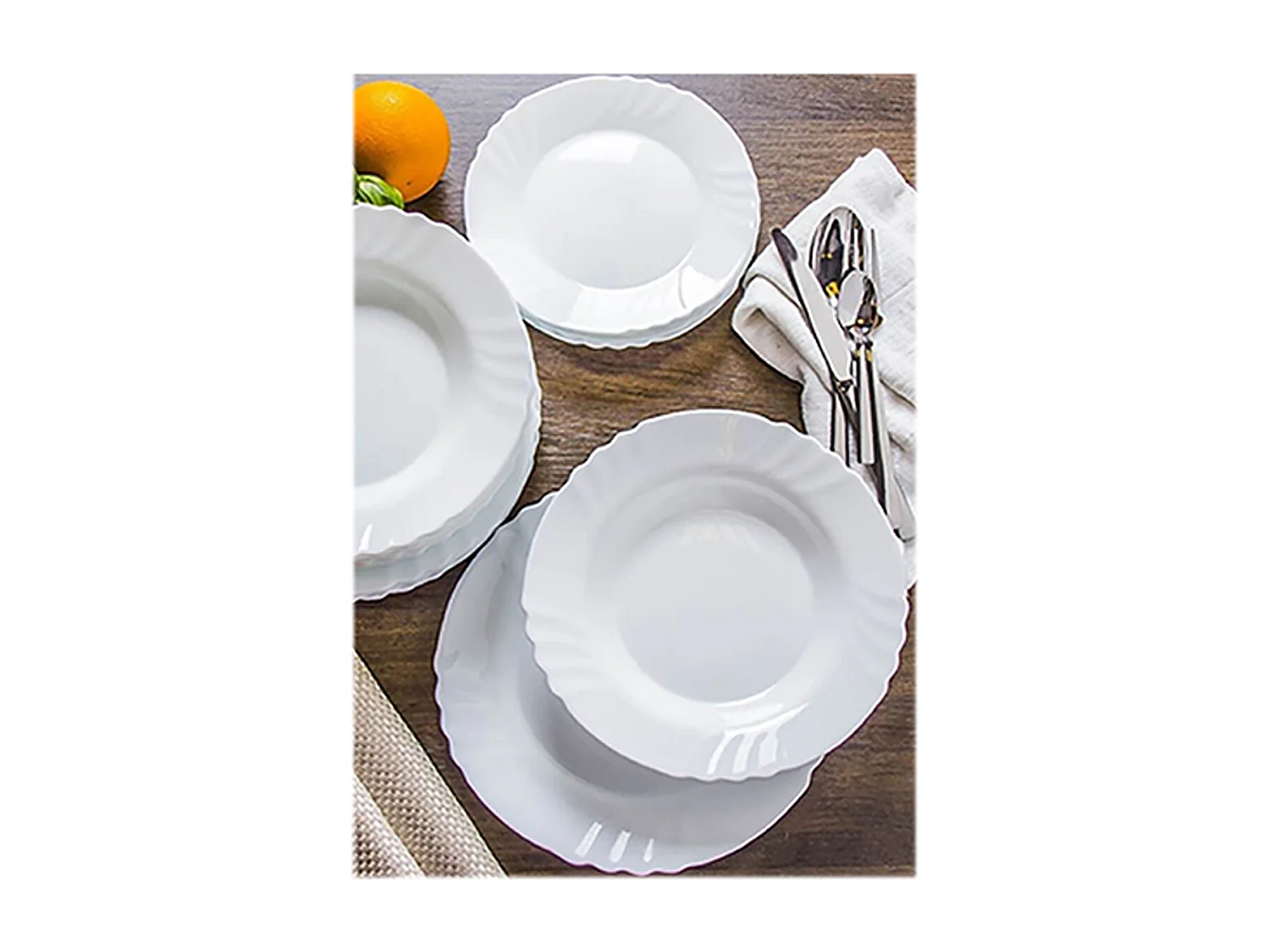 Lot de 12 bol de service, bols à soupe, bols à dessert - Ø 12 cm