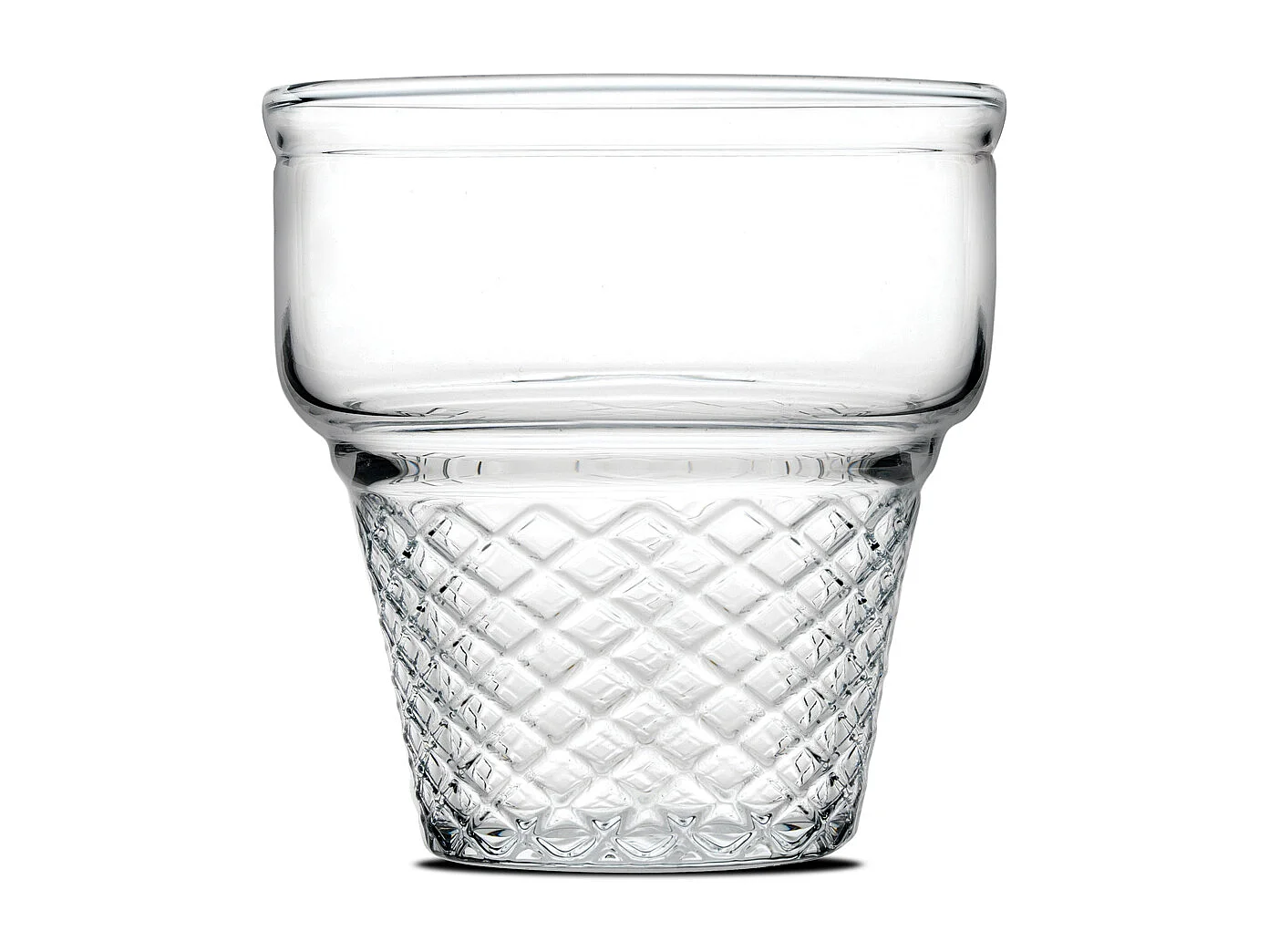 Lot de 12 coupe à glace, verre à dessert fruit, gobelets dégustation en verre, capacité 24 cl