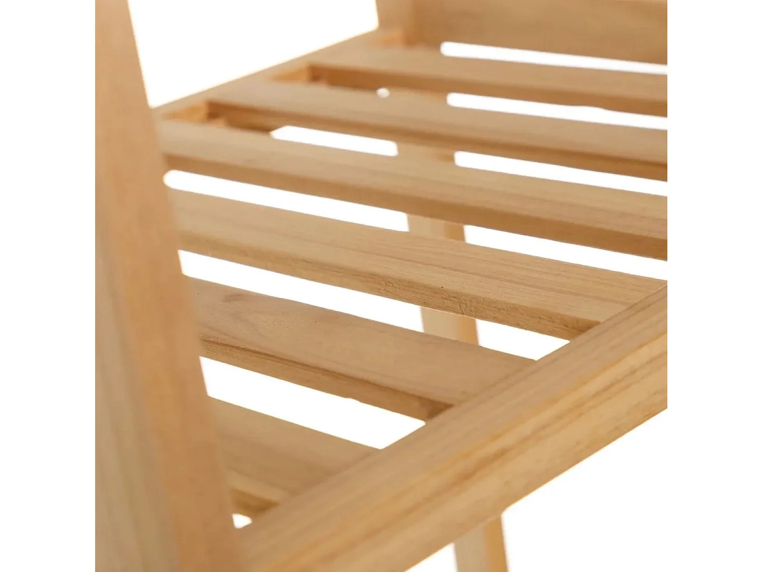 Etagère, meuble étagère avec 4 tablettes en bois coloris naturel - Longueur 35 x Profondeur 30 x Hauteur 100 cm