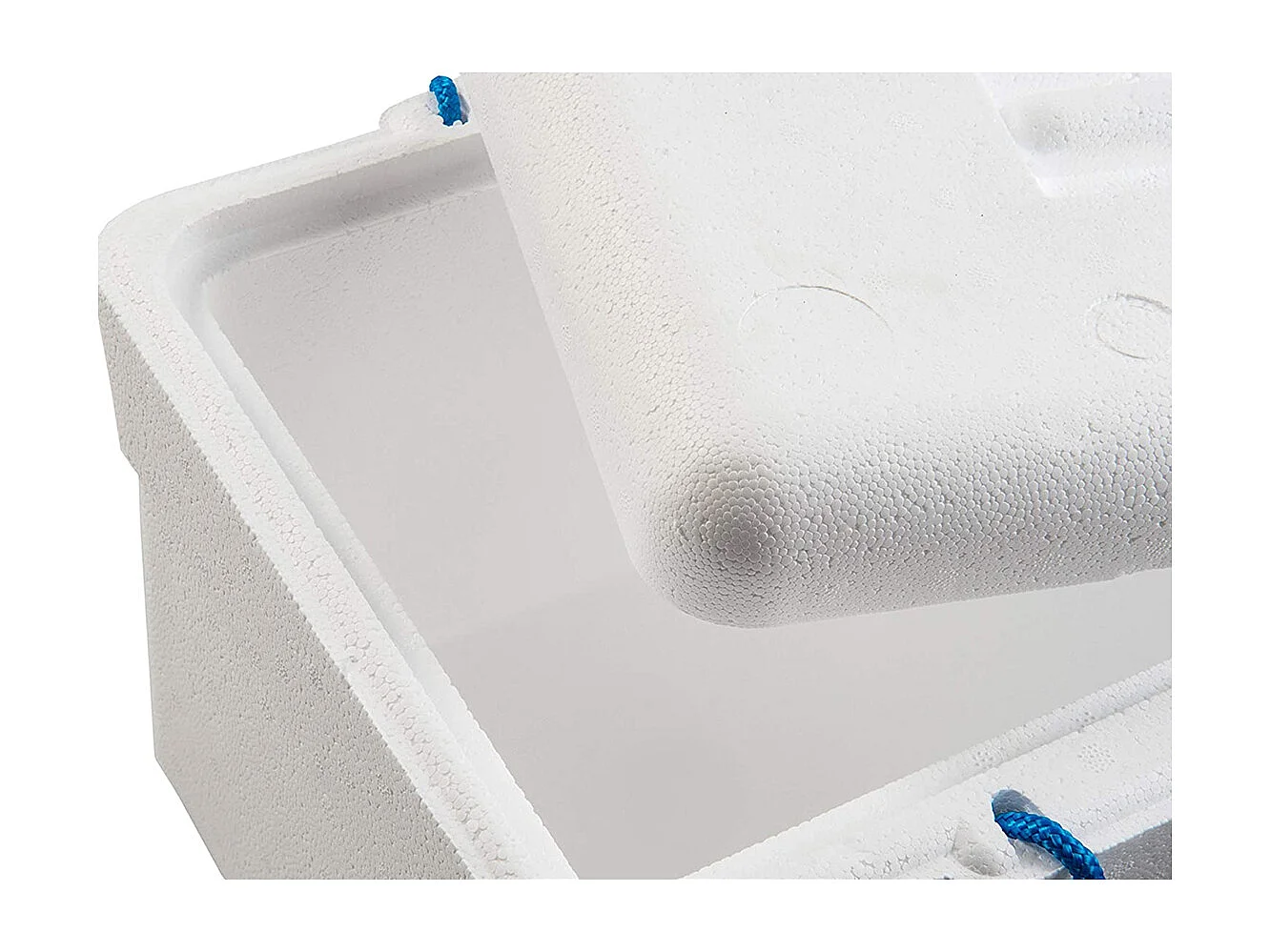 Glacière, réfrigérateur, refroidisseur en polystyrène coloris blanc, capacité 26 L - Longueur 45 x Profondeur 31 x Hauteur 33 cm