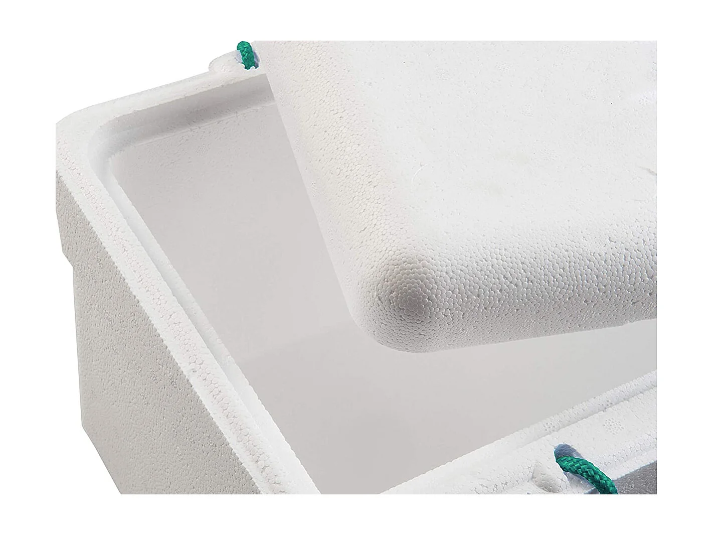 Glacière, réfrigérateur, refroidisseur en polystyrène coloris blanc, capacité 17 L - Longueur 37 x Profondeur 22 x Hauteur 34 cm