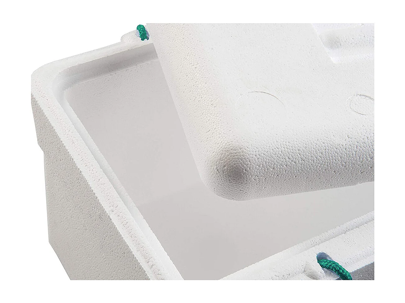 Glacière, réfrigérateur, refroidisseur en polystyrène coloris blanc, capacité 11 L - Longueur 35 x Profondeur 22.5 x Hauteur 27 cm