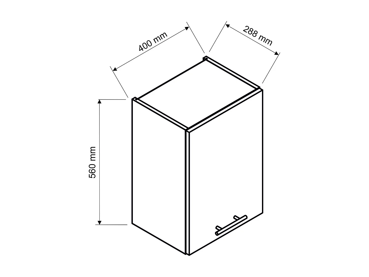 Cuisine complète MILA 8 éléments couleur sonoma avec plan de travail inclus - Longueur 240 cm