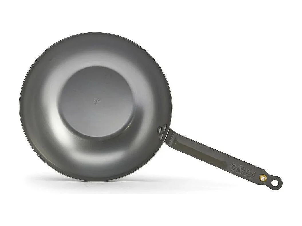 De Buyer Wok bombé en acier 24cm - 5617.24