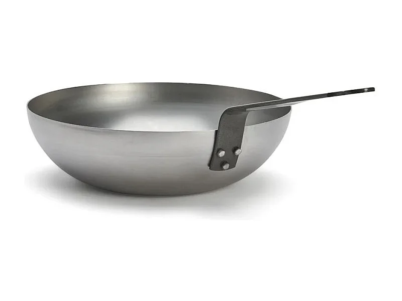 De Buyer Wok bombé en acier 24cm - 5617.24