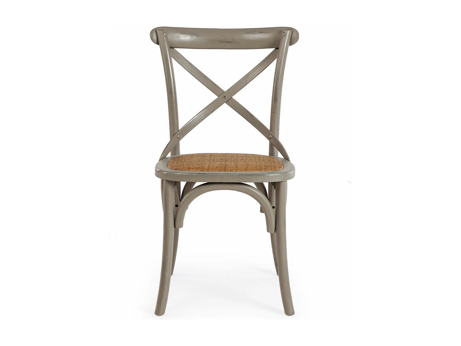 Chaises bistrot en rotin (lot de 2) - ESTAMINET