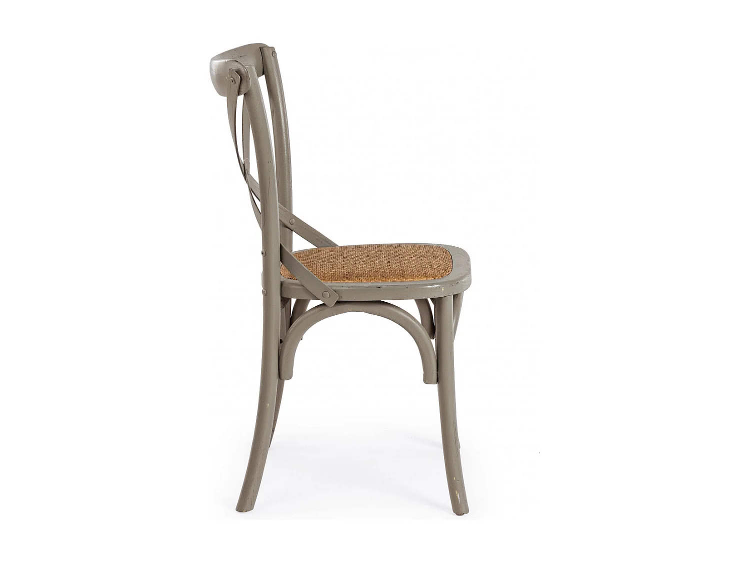 Chaises bistrot en rotin (lot de 2) - ESTAMINET