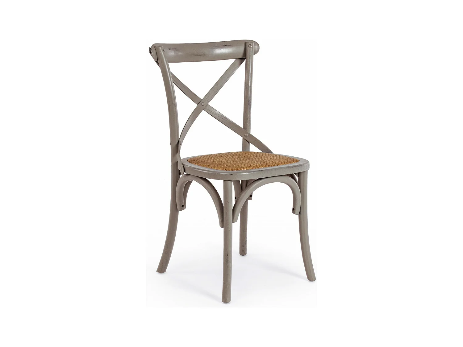 Chaises bistrot en rotin (lot de 2) - ESTAMINET