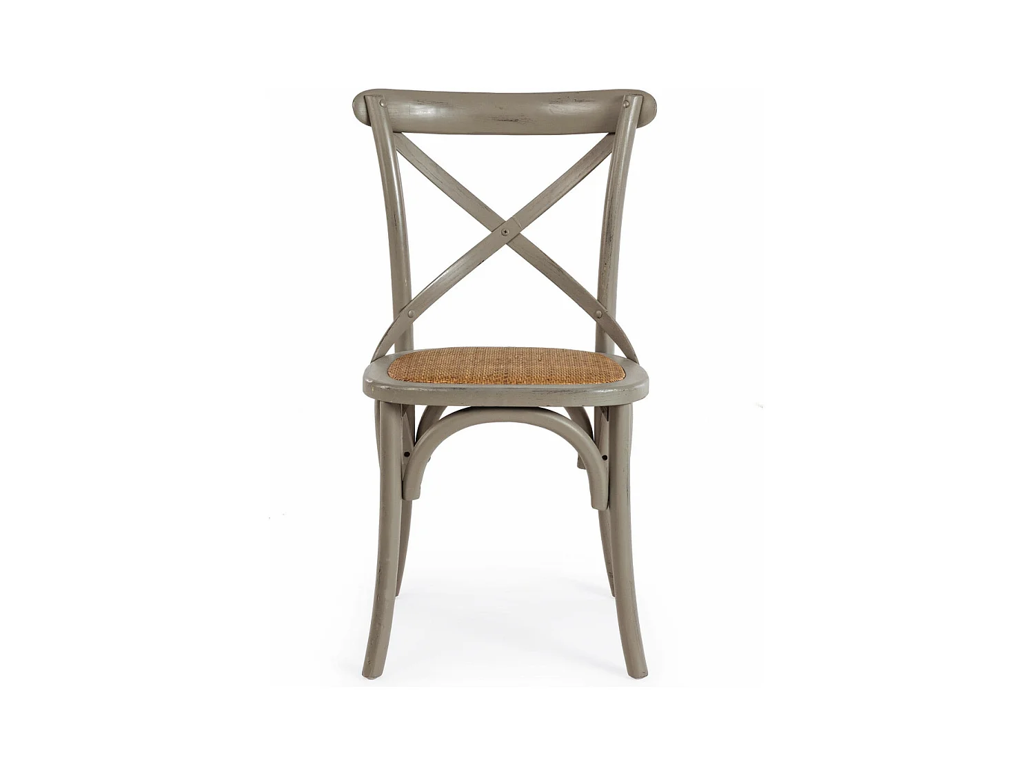 Chaises bistrot en rotin (lot de 2) - ESTAMINET